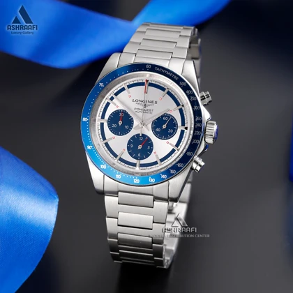 ساعت مردانه لونژین Longines Conquest Chronograph-SB