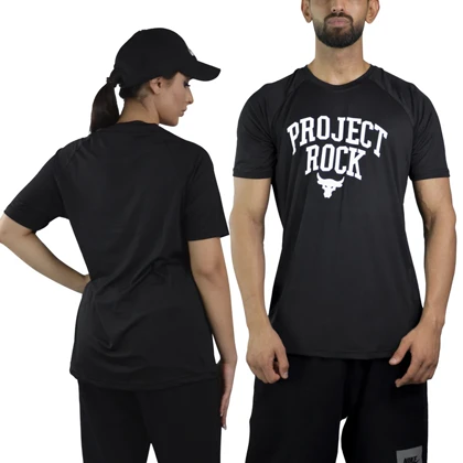 تیشرت ورزشی اسپرت آندر آرمور مدل HS-Rock-357 مشکی