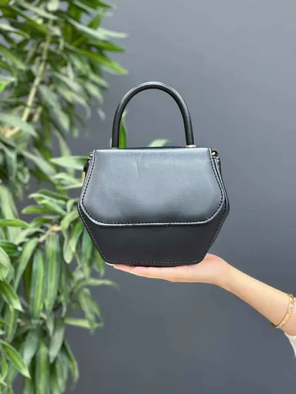 کیف دسته دار شش ضلعی