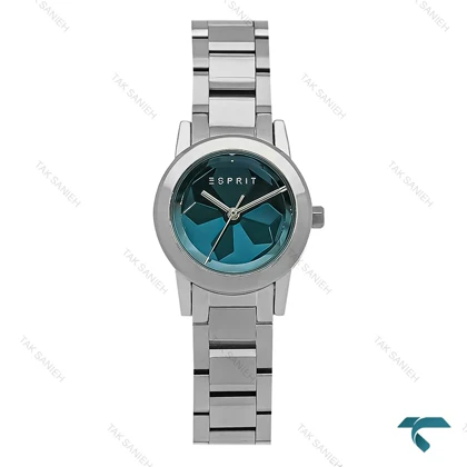 ساعت مجلسی اسپریت زنانه سیلور صفحه یاقوتی Esprit-8220-L