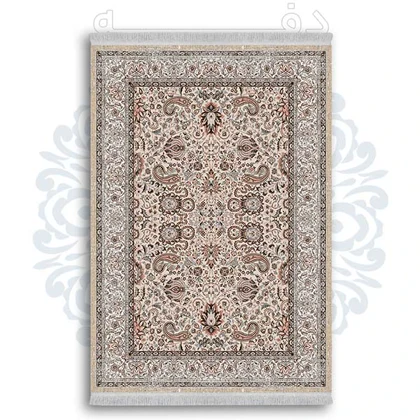 فرشینه از جنس پارچه هازان مخمل ترک طرح سنتی و مدرن برند دفه کد DDSMM253