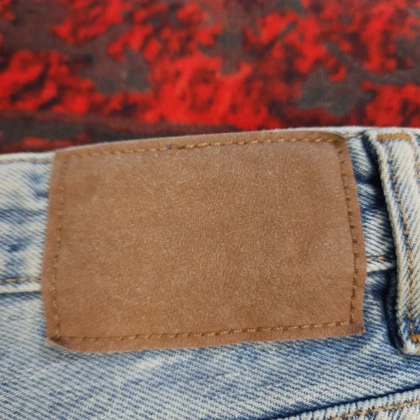 شلوار جین نیم بگ بدون جنسیت pull & bear کد 381