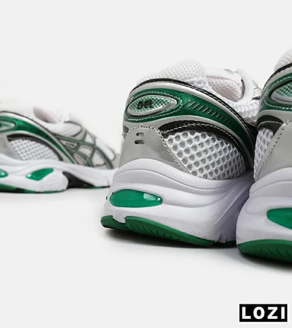 کفش کتانی مردانه سفید سبز ASICS GT-2160
