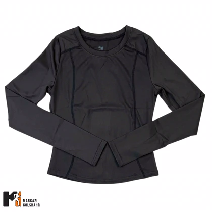 تیشرت آستین بلند زنانه پارچه اسپان کد 097