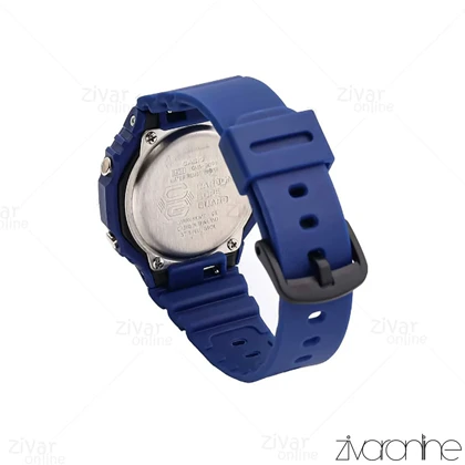 ساعت جی شاک GMA-S2100 زنانه آبی کاربنی صفحه مشکی 106400