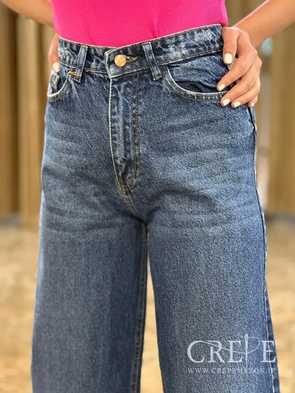 جین بالنی آبی سنگشور قد 102