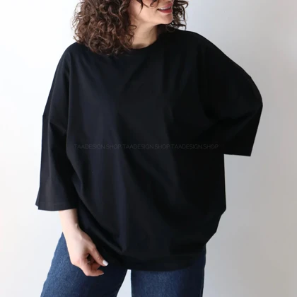 تیشرت بیسیک لانگ مدل 6041