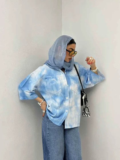 شومیز آبرنگی