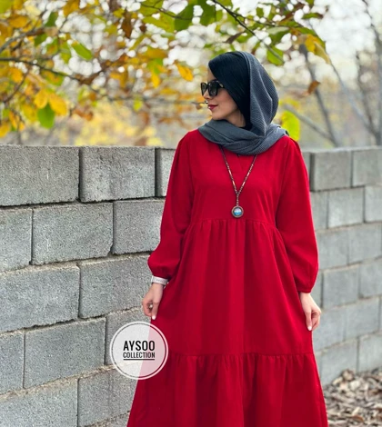 پیراهن مانتویی تانیا