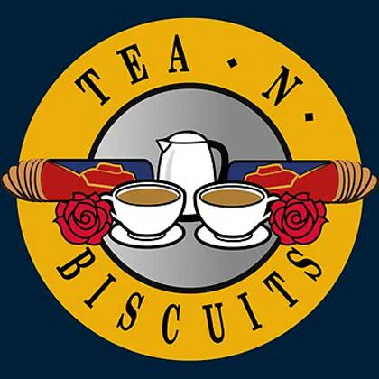 تیشرت guns n roses گانز ان روزز Tea N Biscuits کد 181265