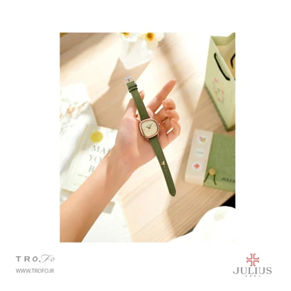 ساعت مچی زنانه جولیوس JULIUS مدل JA-1436A با پک هدیه