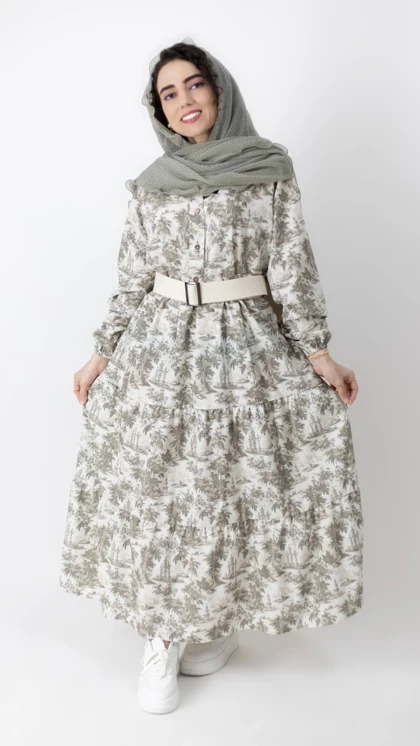 پیراهن دیور کمربند