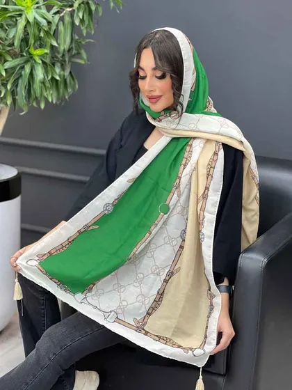 شال طرح کمربندی