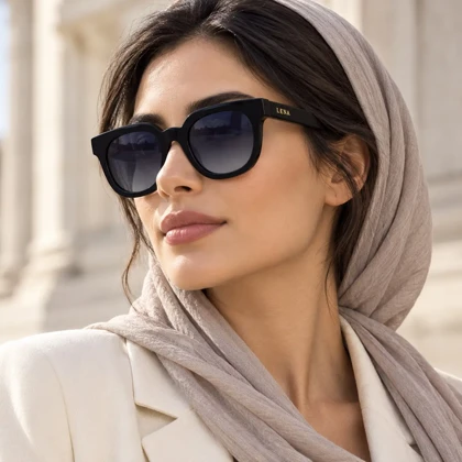 عینک آفتابی لنا مدل LE365 C01 مشکی
