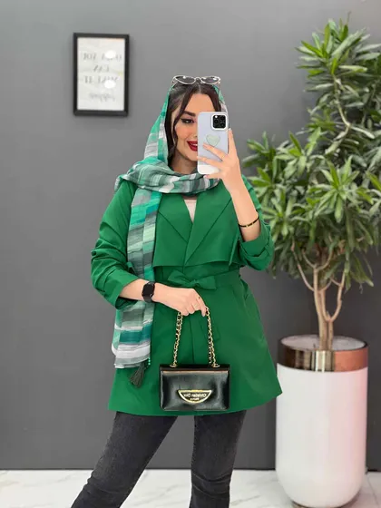 مانتو بالاژیله آستین سگک