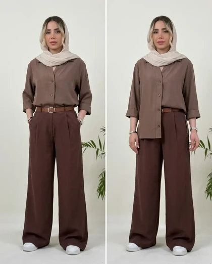 شومیز خنک زنانه مدل نوشه