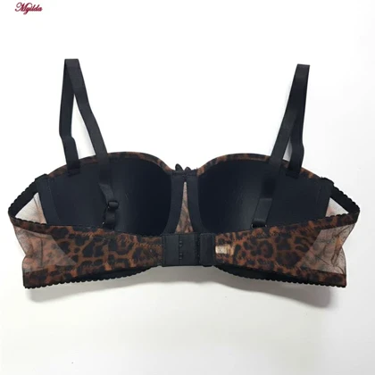 ست شورت و سوتین زنانه شارمین مدل جکدار فنردار پلنگی کد 5457-1066