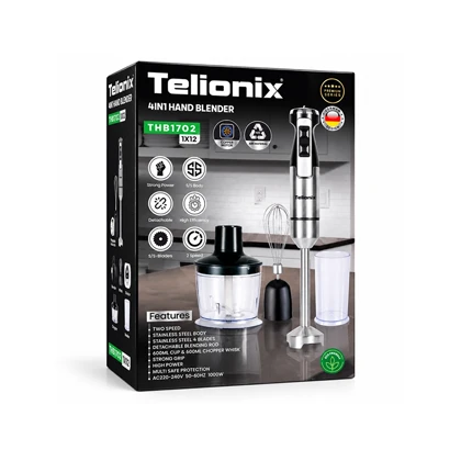 گوشت‌کوب برقی 4 کاره تلیونیکس (Telionix) مدل THB1702