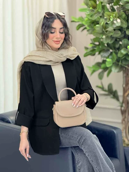 مانتو دو دکمه یسنا