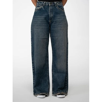 شلوار جین واید لگ قد 110 زنانه CL3203