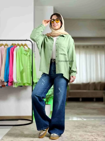 شومیز پری رنگین کمون