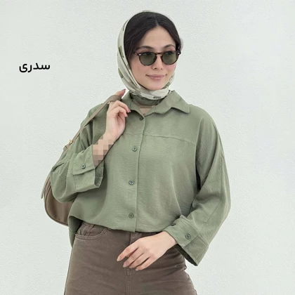 شومیز زنانه آستین دو دکمه| آی بولک