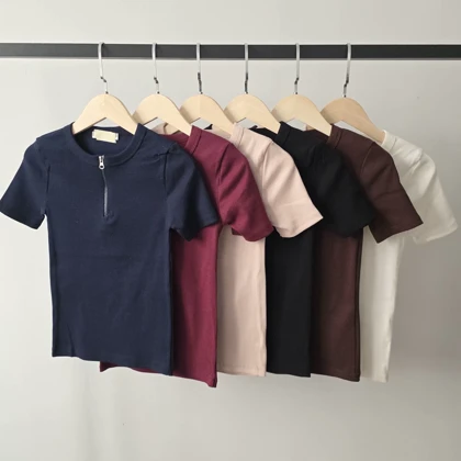 کراپ کبریتی نیم زیپ