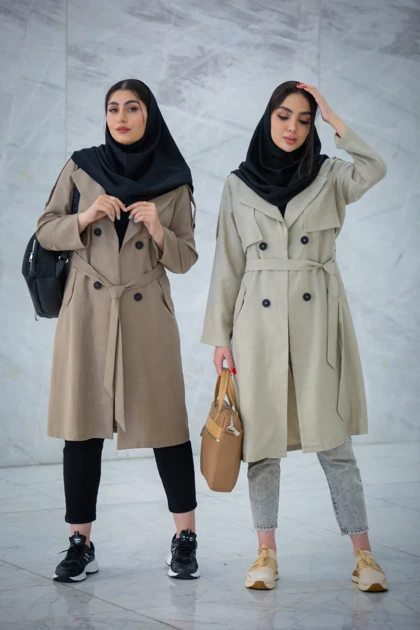 مانتو صوفیا پلاس ژیله دار