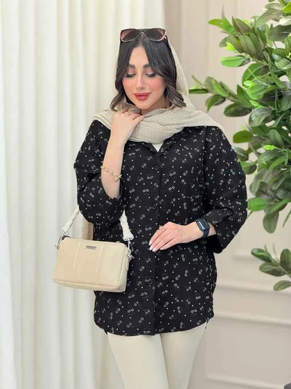 شومیز آستین پاگن شبنم