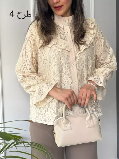 شومیز دانتل لاکچری