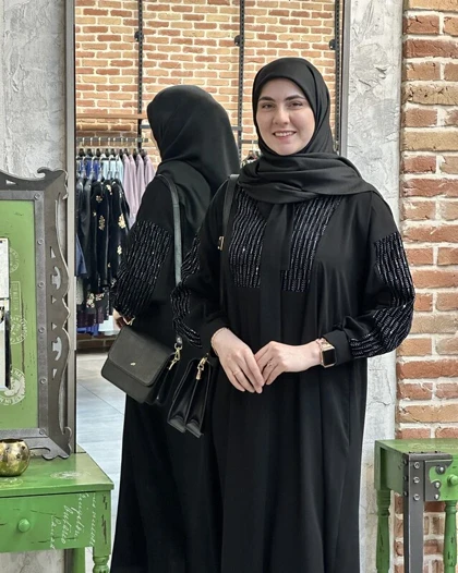 عبا سیما مشکی
