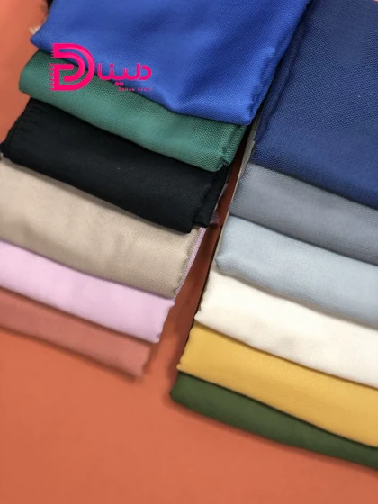 شال ساده نخی منگوله‌دار پاییزه
