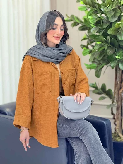 شومیز پشت دکمه رکسانا