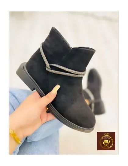 نیمبوت زنانه نگین‌دار هاله