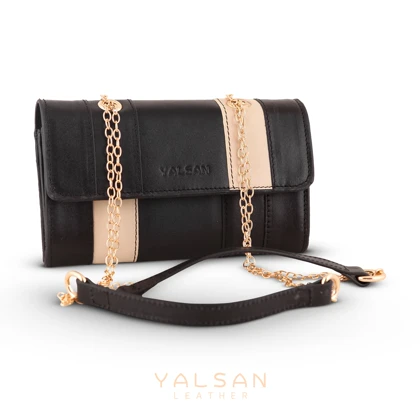 ست کیف و کفش زنانه چرم یلسان مدل تیکا کد 955-AZALIYA-GN