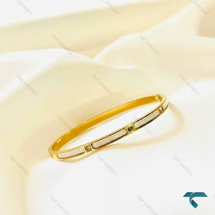 دستبند میناکاری طلاییMinaKari-8500-L