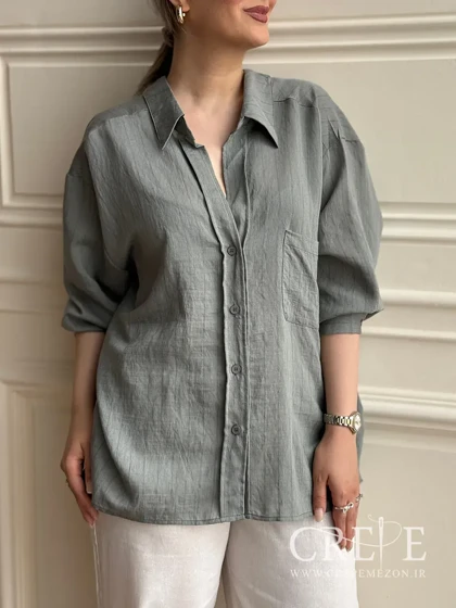 شومیز نخی راه راه