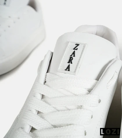 کفش کژوال مردانه چرمی سفید ZARA