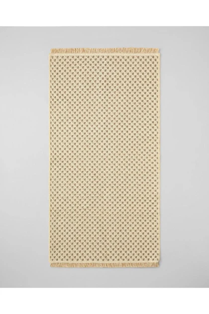 کیلیم بافت English Home مدل Sandor ابعاد 80 × 150 سانتی‌متر - بژ