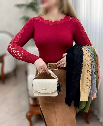 بلوز گپ وارداتی مدل ماهنیکا کد 40195