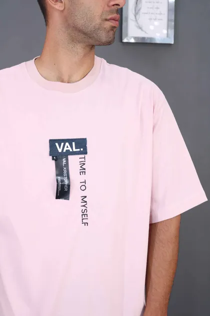 تیشرت آستین کوتاه قواره لش VAL