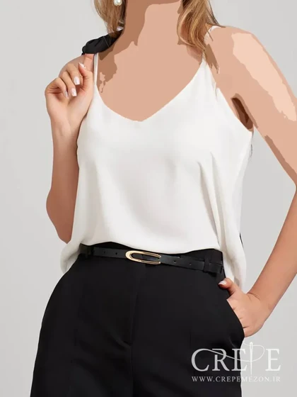 تاپ کرپ حریر بندی