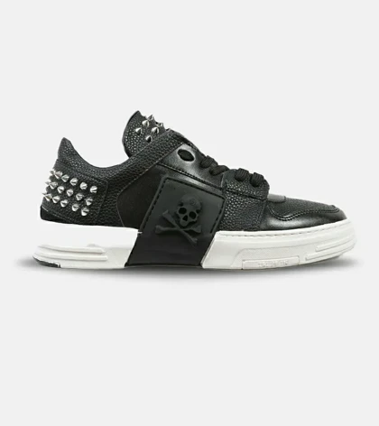 کفش اسنیکرزمشکی سفید PHILIPP PLEIN