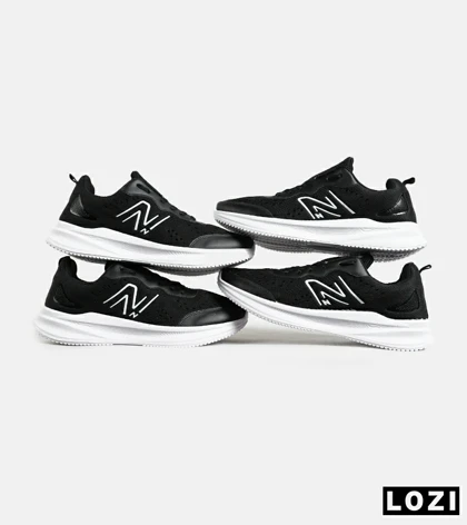 کفش کتانی مردانه و زنانه مشکی سفید NEW BALANCE 860