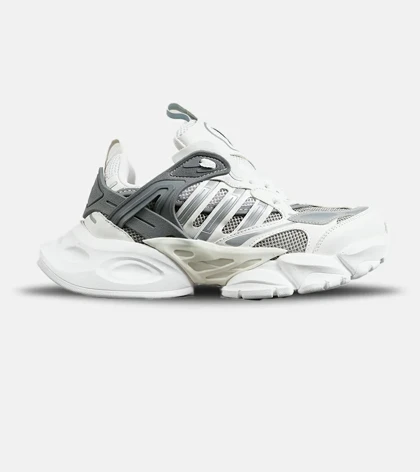 کفش کتانی مردانه و زنانه طوسی سفید ADIDAS performance x9000l4