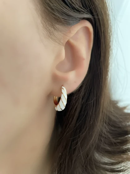 گوشواره میناکاری ژوپینگ