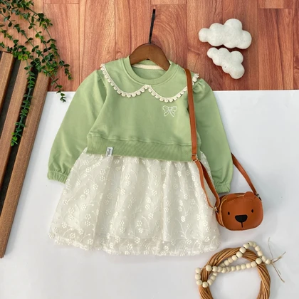 پیراهن دخترانه مدل پریناز3