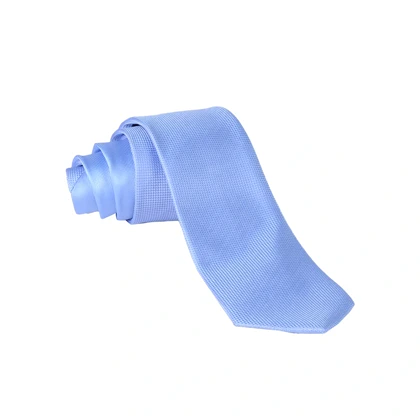 کراوات طرح دار آبی آسمانی