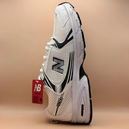 کتانی سفید مردانه نیوبالانس مدل 530