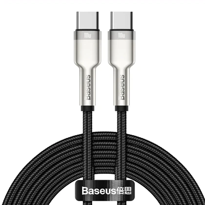 کابل تایپ سی باسئوس Baseus مدل CATJK-D01 توان 100 وات 2 متری